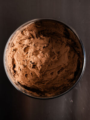 NUTELLA CON GRANIZADO DE CHOCOLATE BLANCO