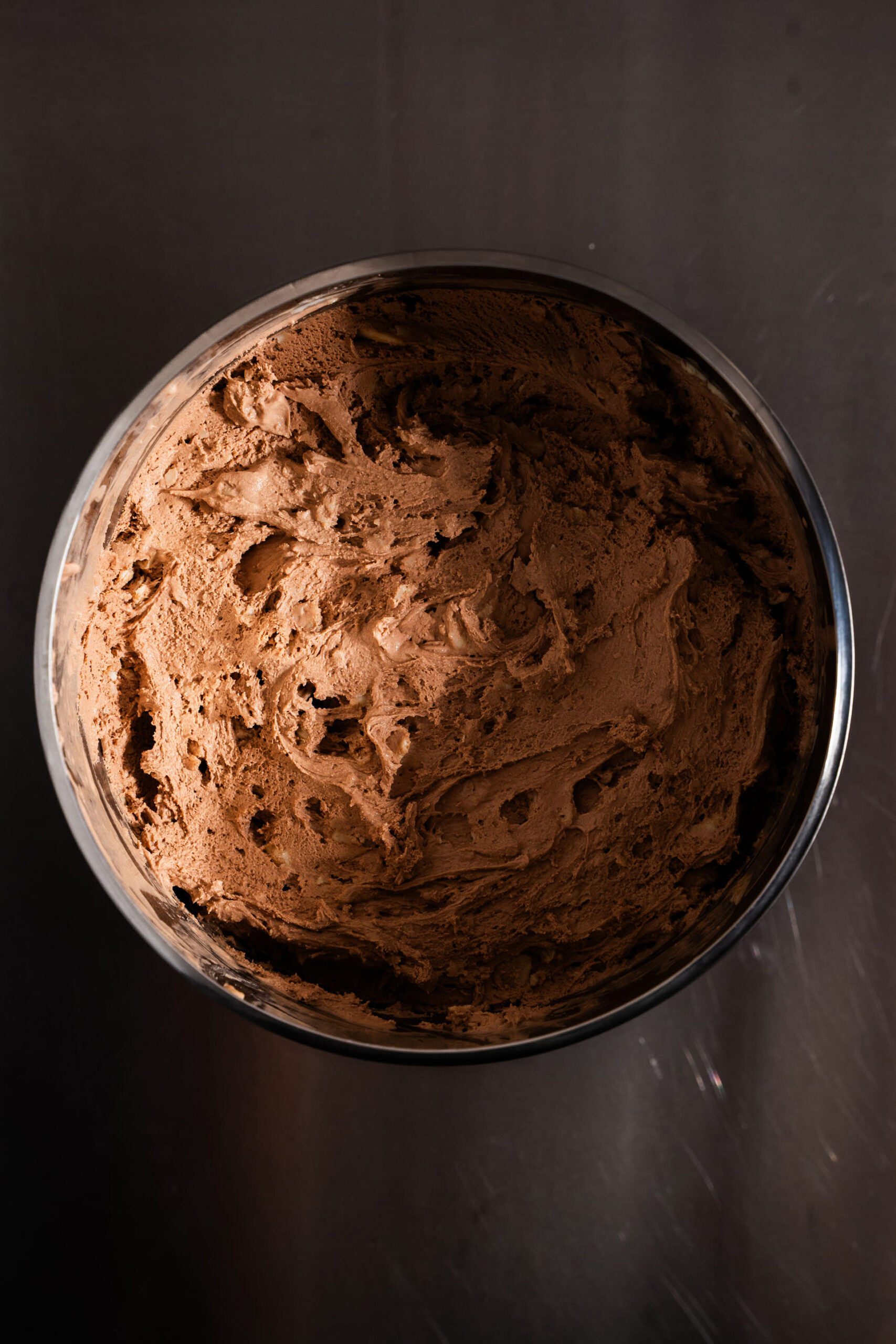 NUTELLA CON GRANIZADO DE CHOCOLATE BLANCO